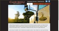 Desktop Screenshot of caribouenergy.com