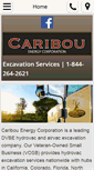 Mobile Screenshot of caribouenergy.com